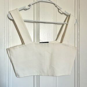 Zara Square Neck Crop Top